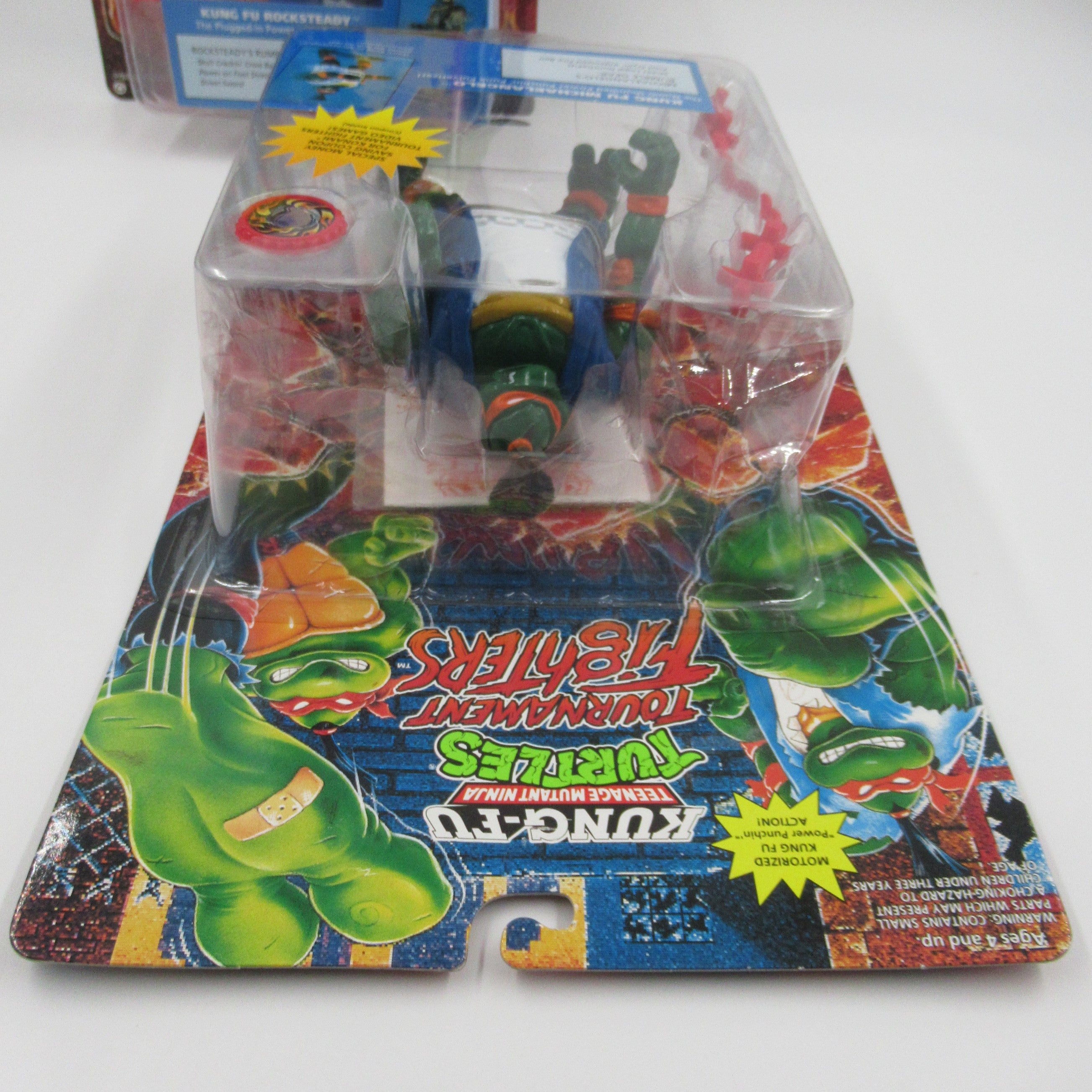 Teenage Mutant Ninja Turtles Kung Fu Tournament Fighters 4.5" Action Figures TMNTs Set of 4 - Playmates (1994)